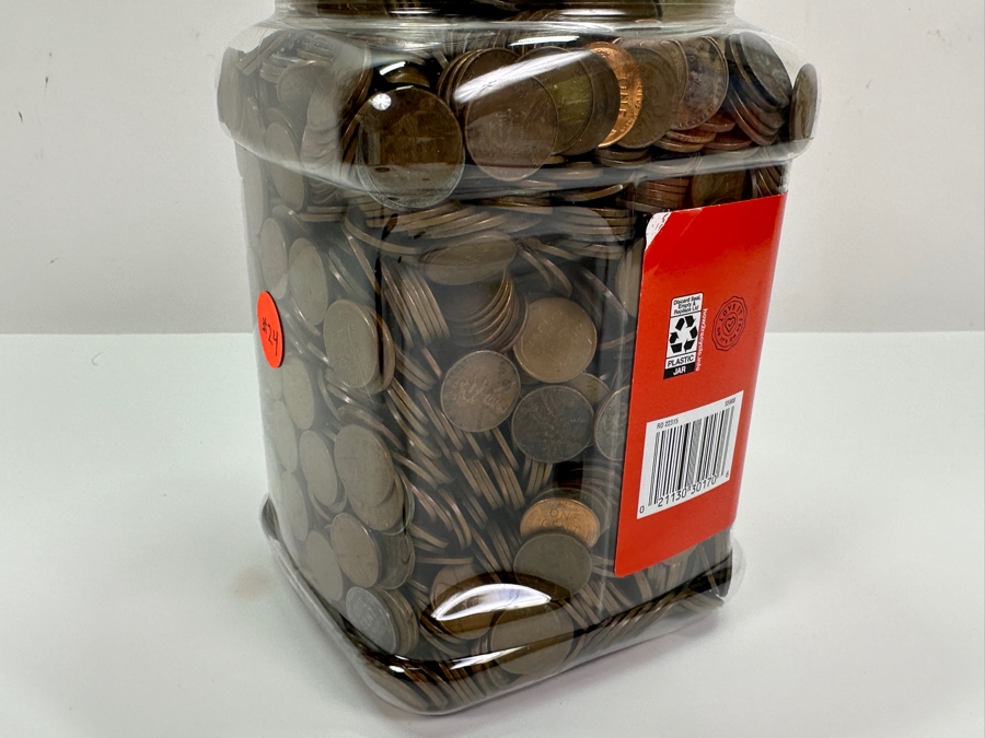 Over 22 Pounds Of Wheat Pennies 8,350g [Photo 9]