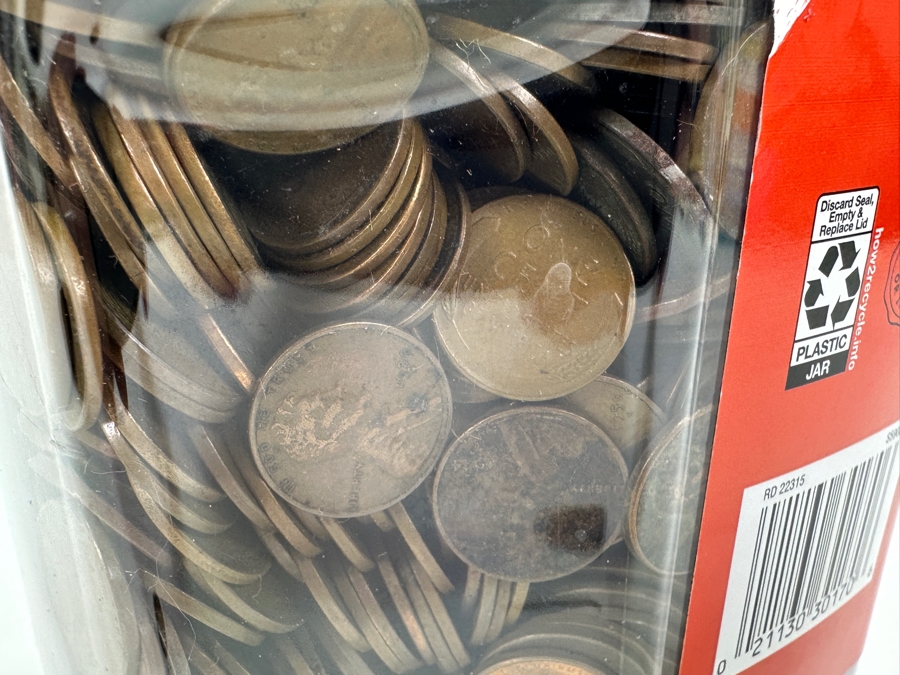 Over 22 Pounds Of Wheat Pennies 8,350g [Photo 11]