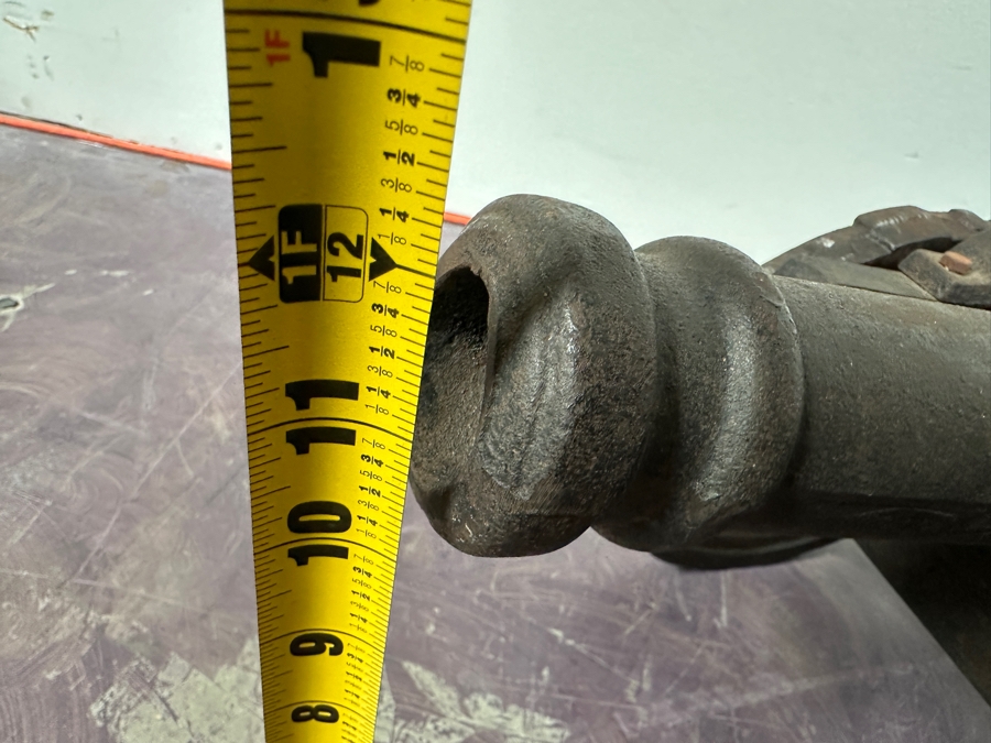 Pair Of Vintage Cast Iron Cannon Models 31W X 10D X 12H [Photo 16]