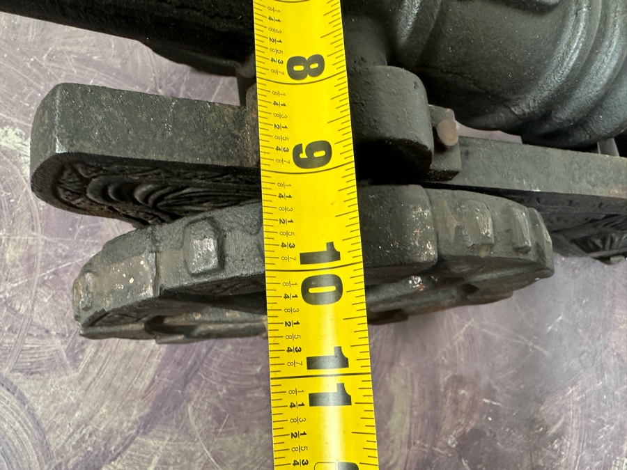 Pair Of Vintage Cast Iron Cannon Models 31W X 10D X 12H [Photo 15]