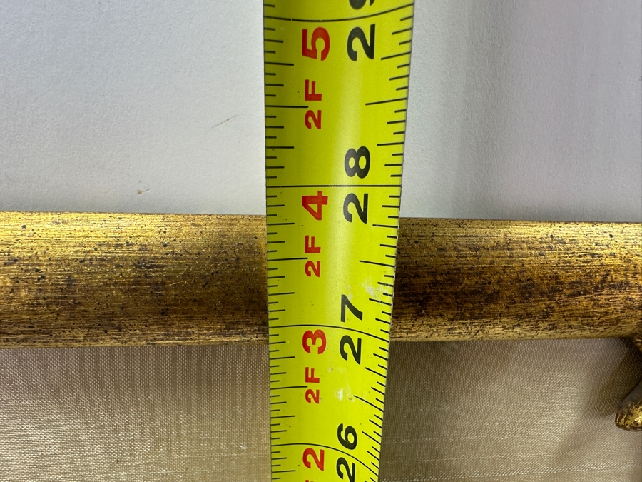 Framed Pair Of Framed Antique 19th Century Chinese Gold Thread Embroidered Robe Cuffs With The Forbidden Knot Embroidery Featuring Dragons, Phoenixes And Clouds 3.5 X 19.5 Framed 11.5 X 27.5 [Photo 14]