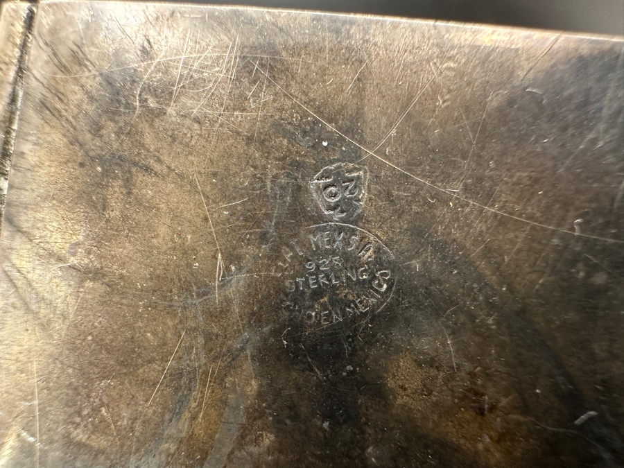 Sterling Silver Lot Featuring Two Small Picture Frames And One Lidded Sterling Box 55.7g [Photo 7]