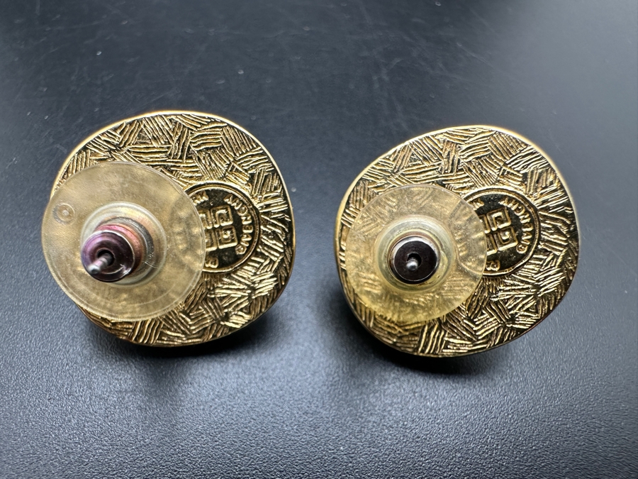 Givenchy Signed Earrings [Photo 4]