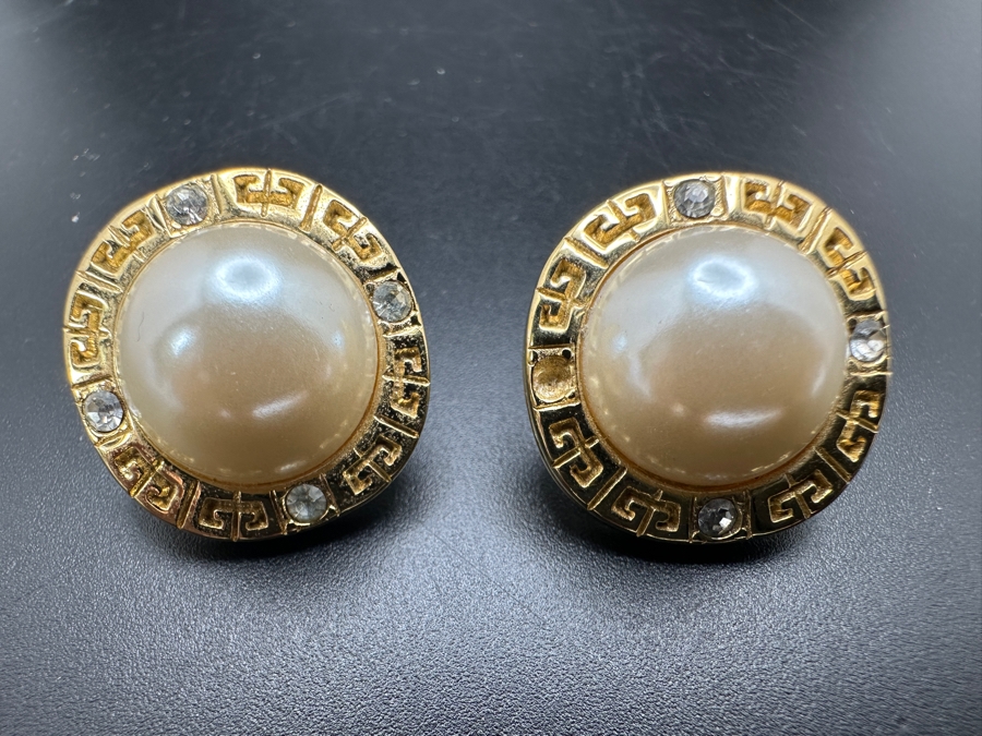 Givenchy Signed Earrings [Photo 2]