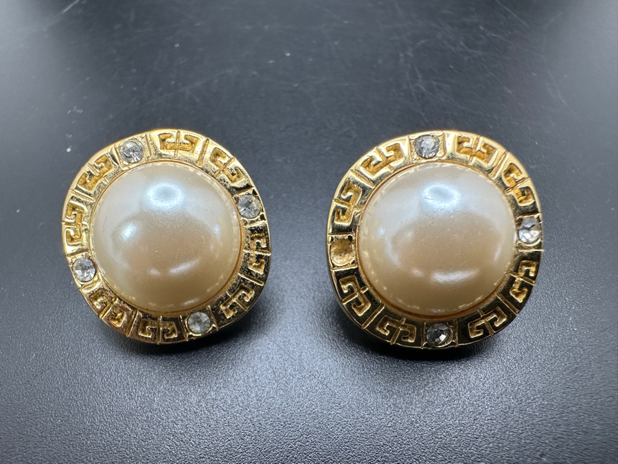 Givenchy Signed Earrings [Photo 3]