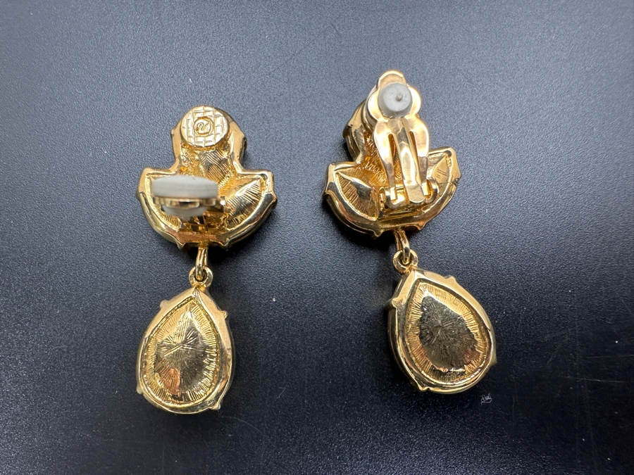 Swarovski Crystal Clip-On Earrings [Photo 5]