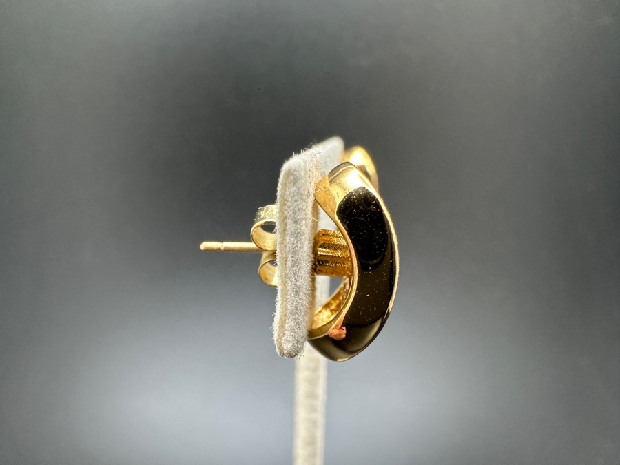 Christian Dior Signed Earrings [Photo 5]