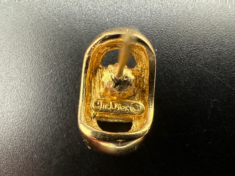 Christian Dior Signed Earrings [Photo 7]