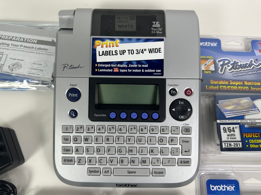 Brother P-Touch Label Maker With Extra Tapes [Photo 2]