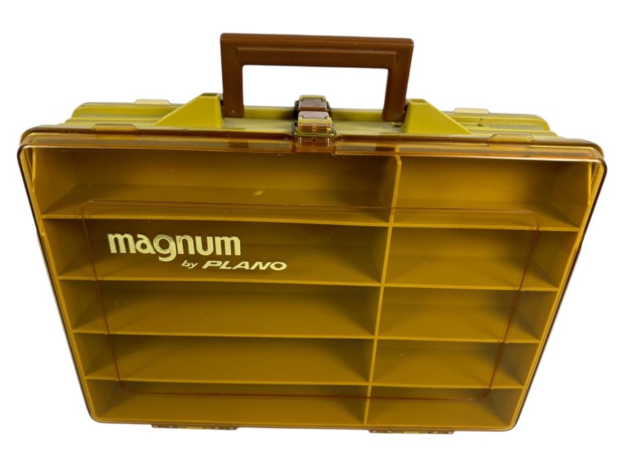 Magnum By Plano Double-Sided Fishing Tackle Box 13W X 9D X 4H
