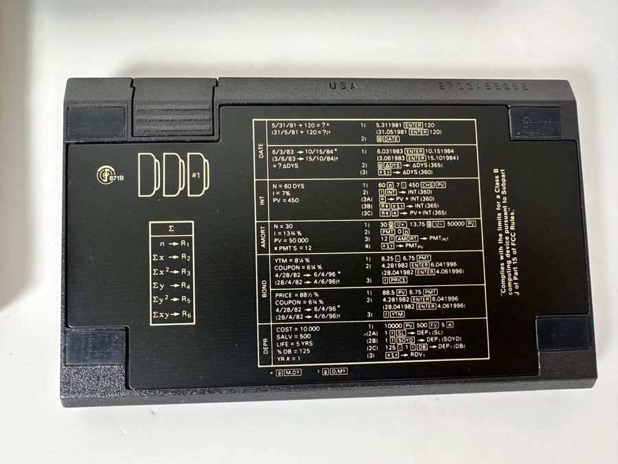 HP 12C English Calculator with Two Handbooks [Photo 3]