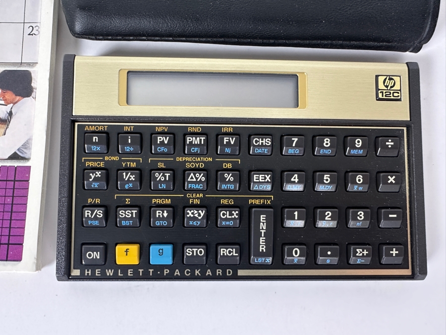 HP 12C English Calculator with Two Handbooks [Photo 2]