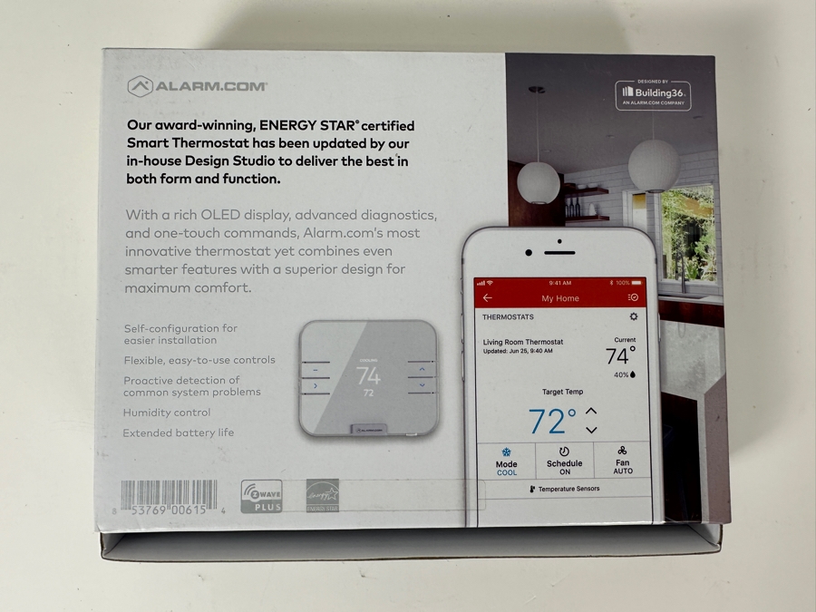 Alarm.com T3000 Smart Thermostat  [Photo 4]