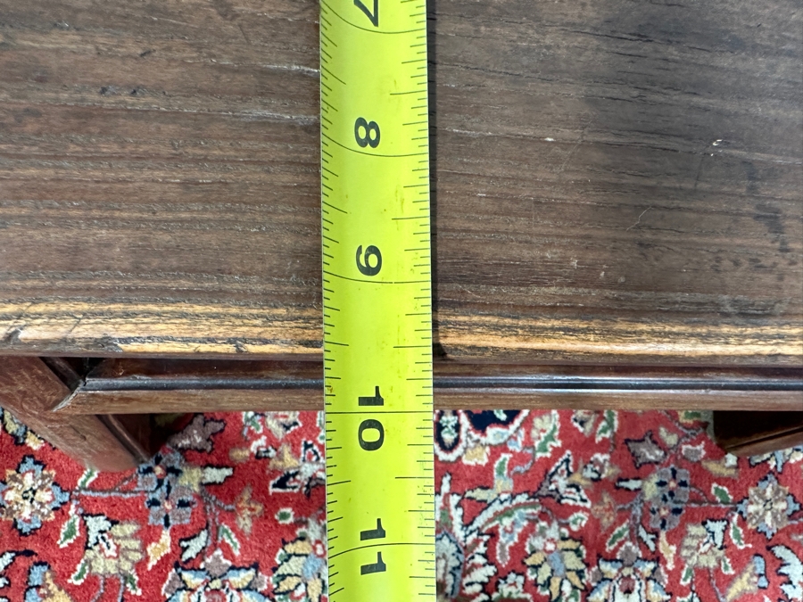 Vintage Chinese Rosewood Stool 23.5W X 9.5D X 10.5H [Photo 13]