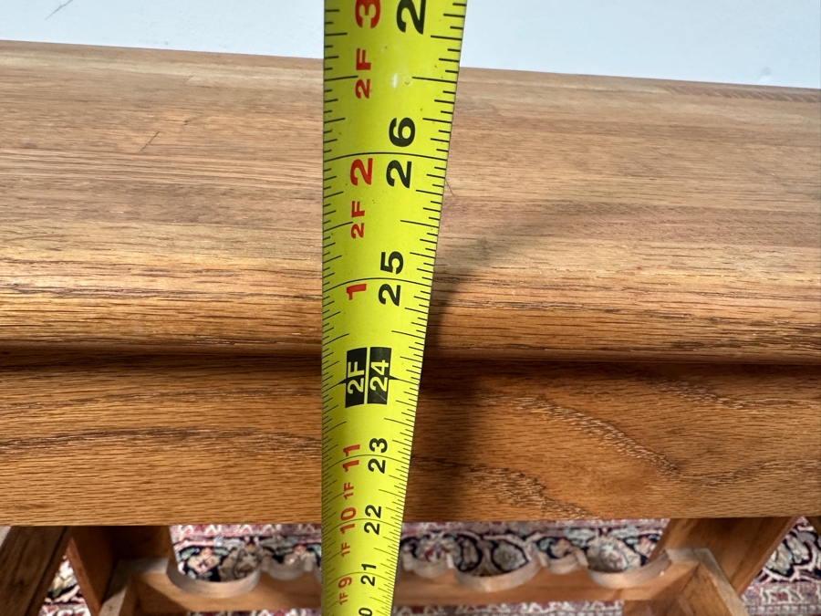 Vintage Oak 14 Bottle Wine Rack 27.5W x 12'D x 25'H [Photo 10]