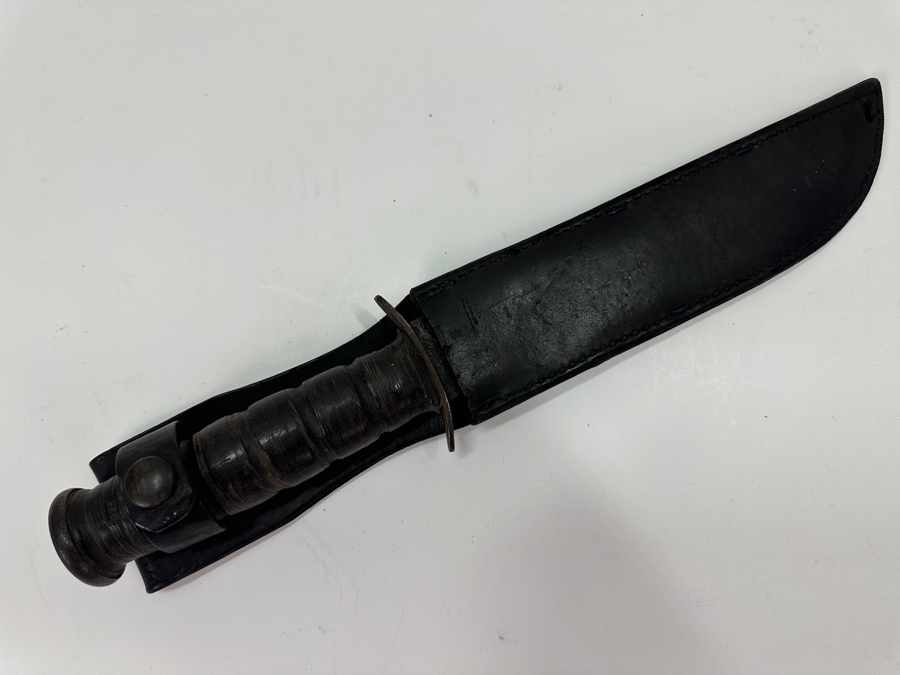Vintage U.S. Military Fighting Knife With Sheath [Photo 9]