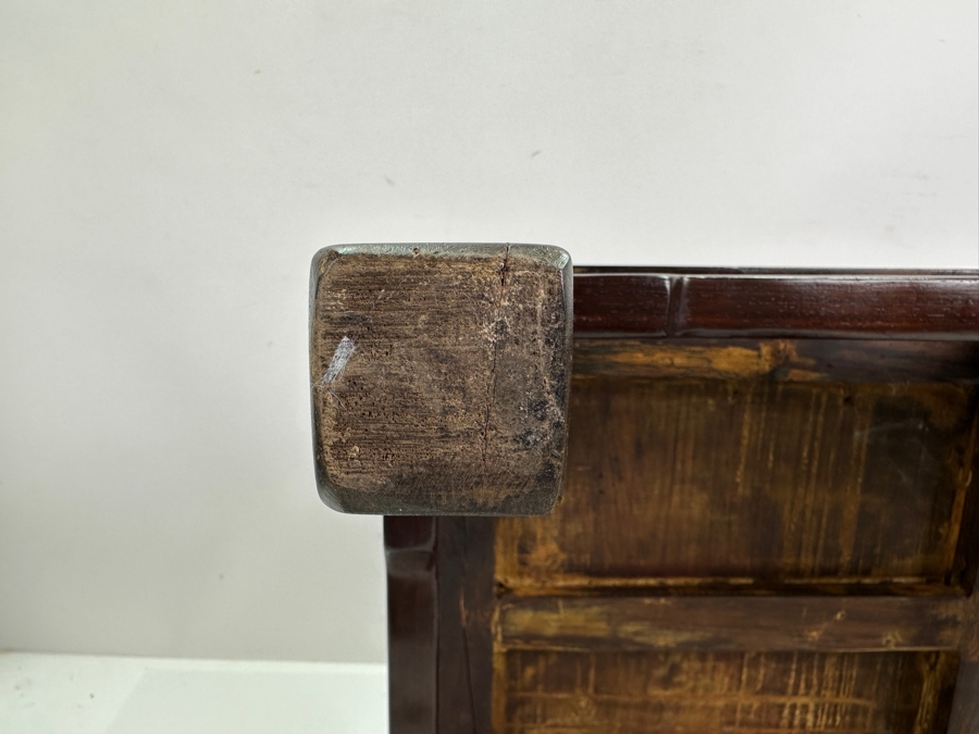 Vintage Chinese Rosewood Square Table Stand 12W X 12D X 8H [Photo 12]