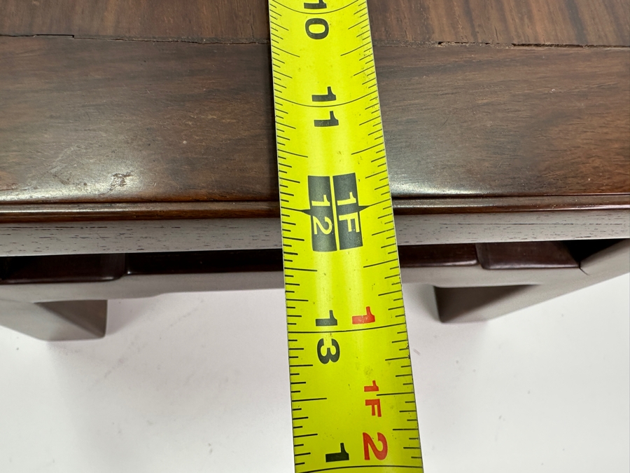 Vintage Chinese Rosewood Square Table Stand 12W X 12D X 8H [Photo 14]