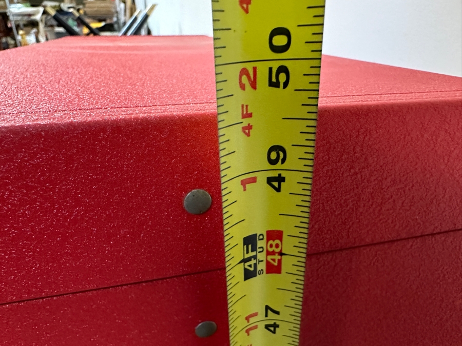 Kennedy Rolling Cabinet Toolbox With Mechanics Chest Filled With Tools 29W X 19D X 49.5H - See Photos [Photo 39]