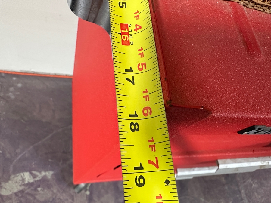 Kennedy Rolling Cabinet Toolbox With Mechanics Chest Filled With Tools 29W X 19D X 49.5H - See Photos [Photo 38]