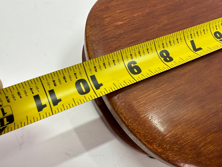 Vintage Hand Carved Chinese Duan Calligraphy Inkstone with Brush 7'W x 10'D [Photo 13]