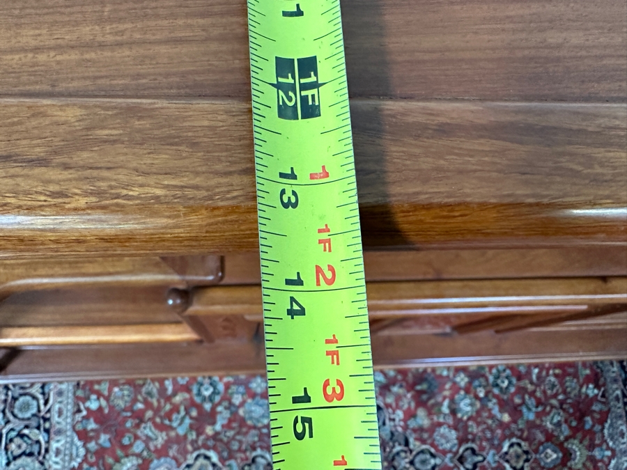 Vintage Chinese Etagere Bookcase Curio Display Cabinet With 2 Drawers 67.5W X 13.5D X 40H [Photo 12]