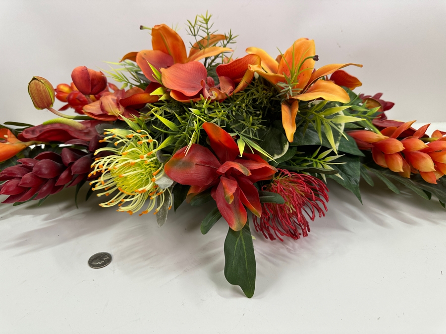Custom Floral Silk Arrangement 45W X 17D [Photo 3]