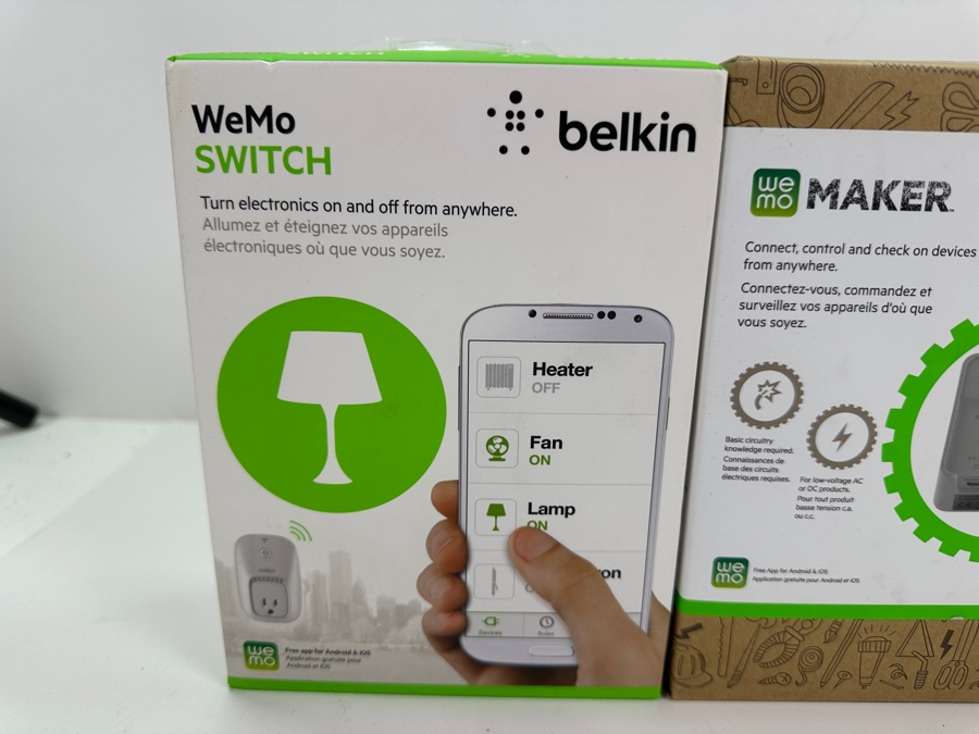 New Belkin Electronics WeMo Maker And Pair Of WeMo App Driven Light Switches [Photo 2]