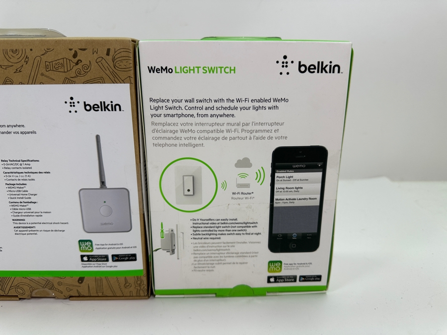 New Belkin Electronics WeMo Maker And Pair Of WeMo App Driven Light Switches [Photo 7]