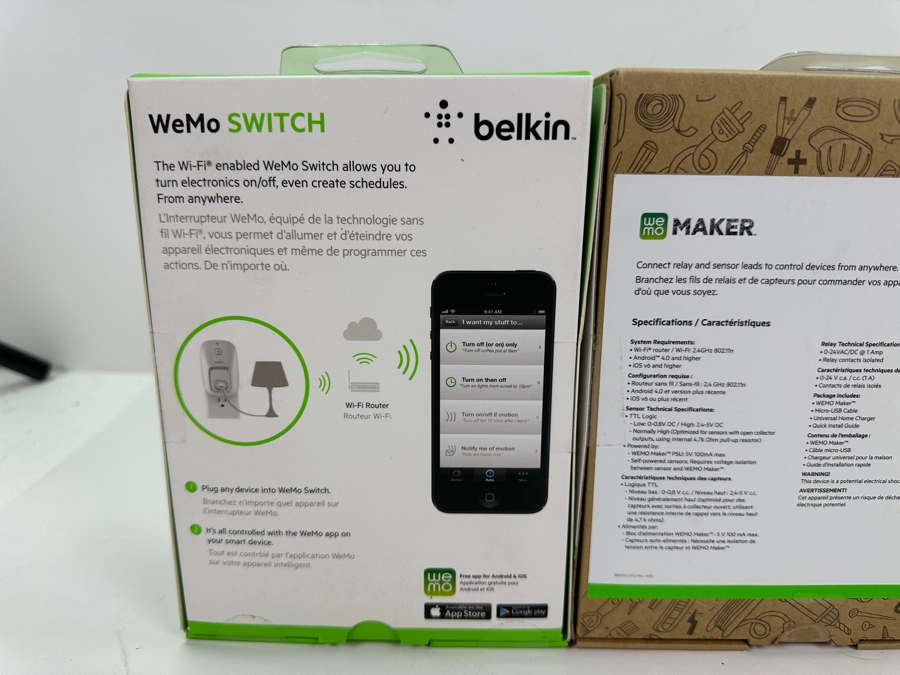 New Belkin Electronics WeMo Maker And Pair Of WeMo App Driven Light Switches [Photo 5]