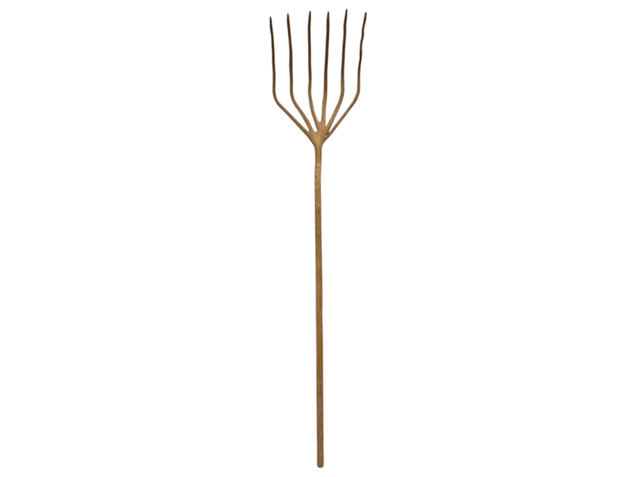 Horca De Madera Organic Wooden Branch Pitchfork From Spain 92L [Photo 1]