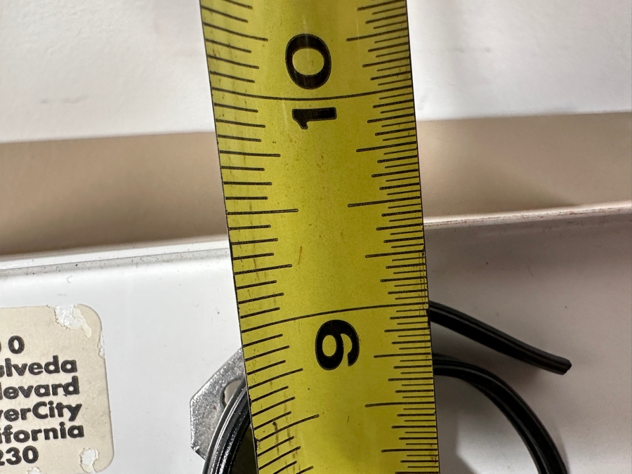 Set Of Four Vintage Ron Rezek Geometric Arno Metal Wall Sconces 14W X 6.5D X 9.5H [Photo 8]