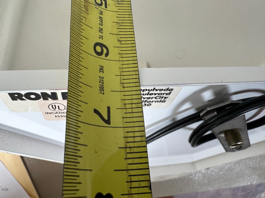 Set Of Four Vintage Ron Rezek Geometric Arno Metal Wall Sconces 14W X 6.5D X 9.5H [Photo 7]