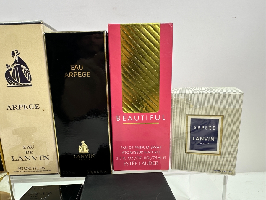 Collection Of New Perfumes Including Arpege Lanvin, Beautiful Estee Lauder & Bodacious [Photo 6]