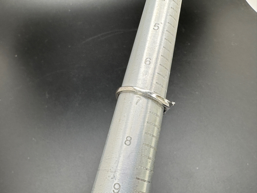 Sterling Silver Ring With White & Cognac Diamonds (Est. .20cttw) Size 7 2.5g Retails $400 [Photo 8]