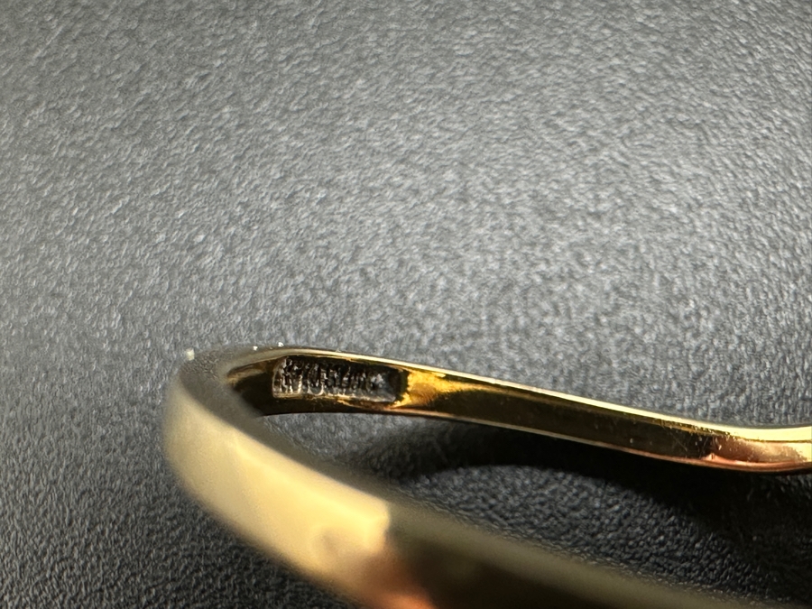 14k Gold Pear Shape Amethyst Ring 14.5 X 10mm Set With (2) 1.5mm Round Diamonds Size 6.75 3.7g Retails $1,400 [Photo 9]