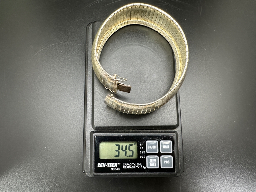 Sterling Silver Italian 8.5' Bracelet [Photo 7]