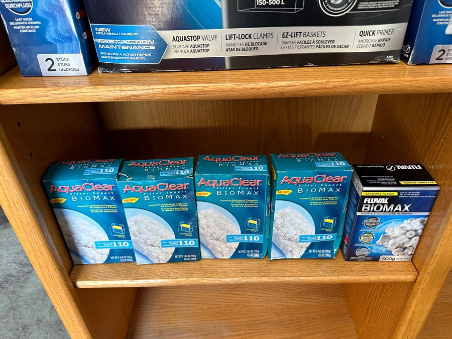 Huge Fish Aquarium Lot Includes Fluval Performance Canister Filter, (3) Smart Feeders And Various Chemicals [Photo 8]