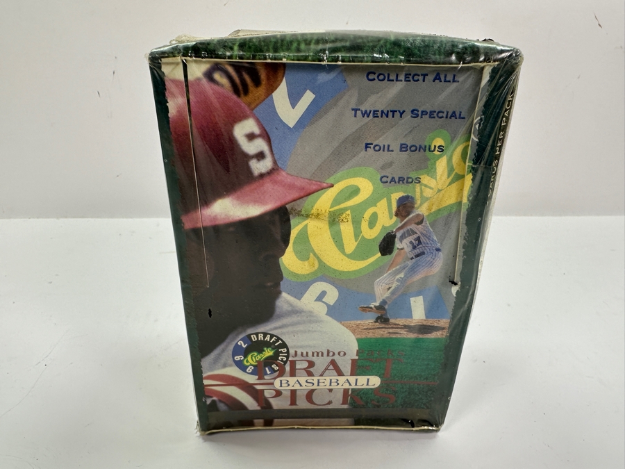 Factory Sealed 1992 Draft Picks Jumbo Packs Classic Baseball Cards [Photo 3]