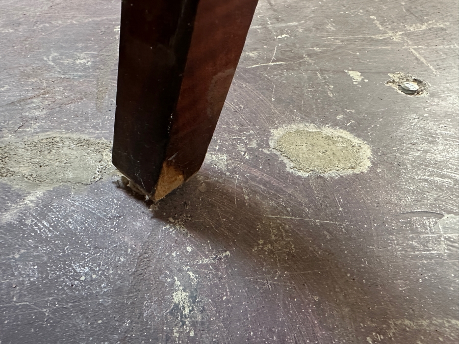 Vintage Italian Marquetry Inlaid Mutli-Game Gaming Table Dal Negro, Treviso Featuring Roulette, Chess & Backgammon With Playing Cards And Pieces 30W X 30D X 29.5H [Photo 17]