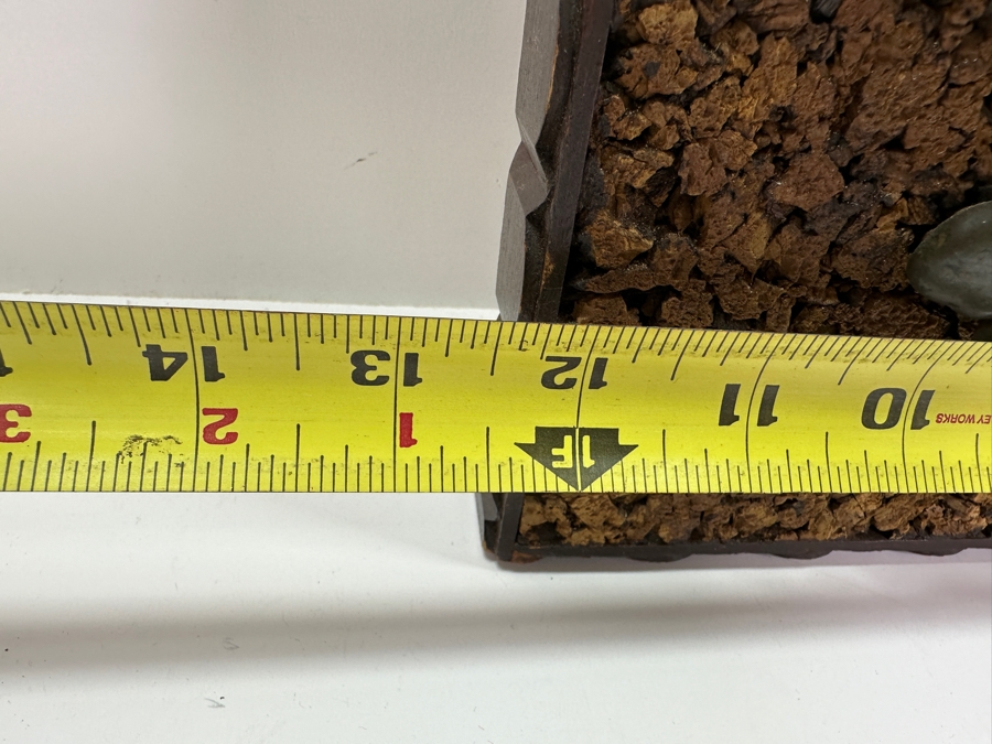 Vintage Mid-Century Modern Tile Mosiac Artwork On Cork Background 12.25 X 36 [Photo 8]