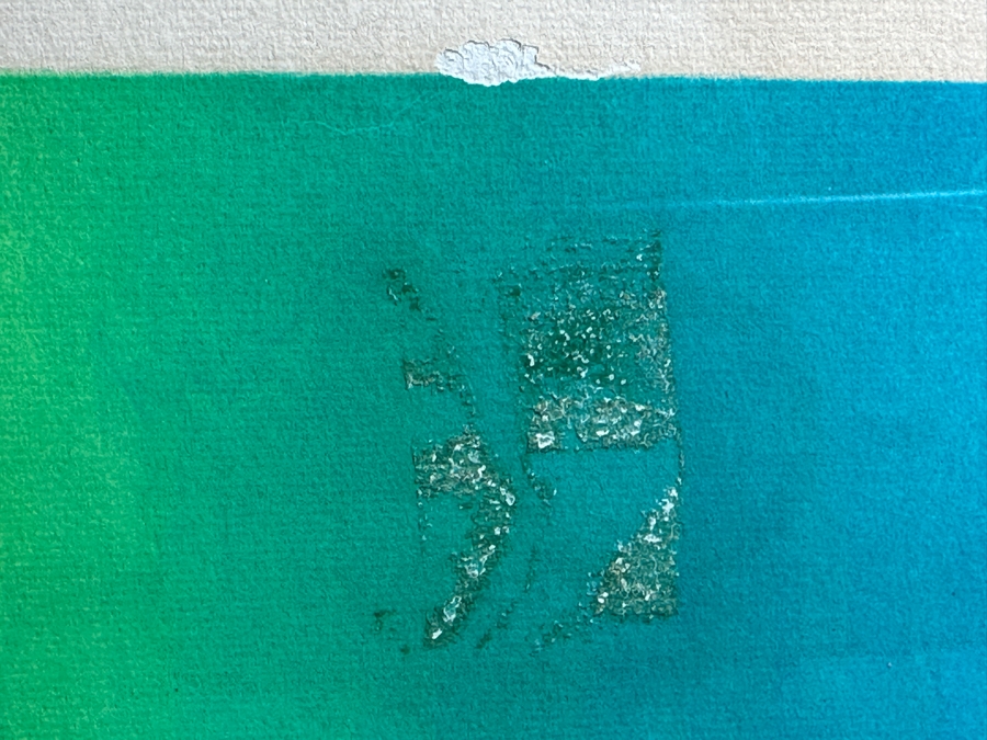 Original 1960s Peace & Love Psychedelic Black Light Poster By Platt Mfg Co Los Angeles 23 X 35 [Photo 7]