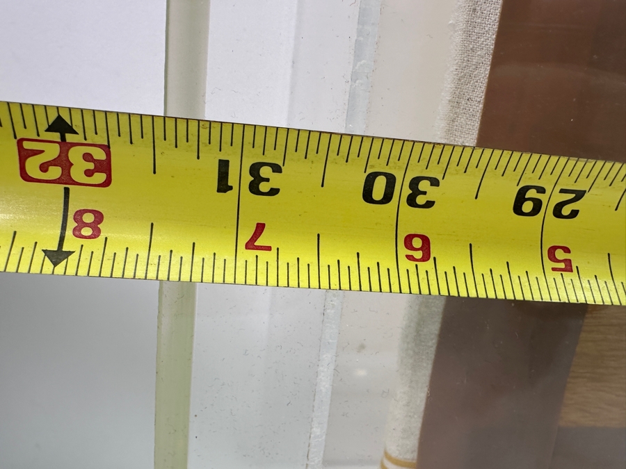 Marion A. Baker Original Mixed Media Fabric Artwork Titled 'Double Rocket Action' Displayed In A Lucite Shadowbox Frame 31.5W X 18H X 5D [Photo 16]