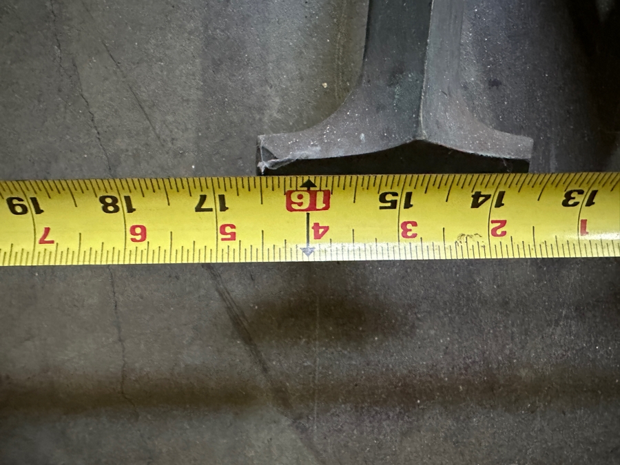 (6) Large Bronze Letters Spelling Out 'MUSEUM' - Originally Hung In Balboa Park On The San Diego Museum Of Natural History - The Letter M Measures 16.5W X 15H [Photo 10]