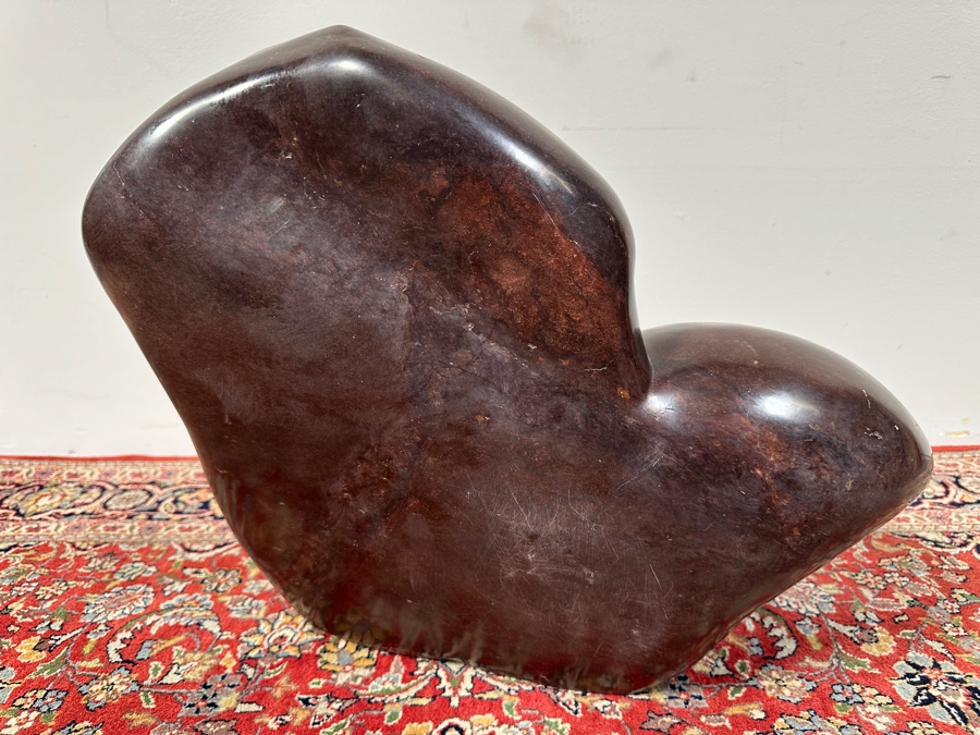 Large Vintage African Shona Carved Stone Sculpture Statue Signed ROSANI 19W X 8D X 18H [Photo 8]