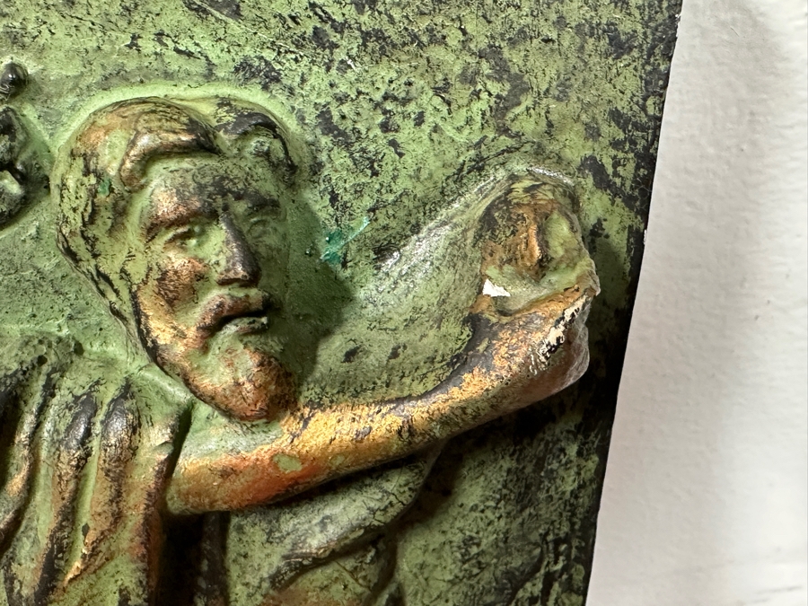 Vintage Harold Studios Inc. Relief Plaster Wall Sculpture Depicting Biblical Prophets Figures 55W X 12H X 1D [Photo 10]