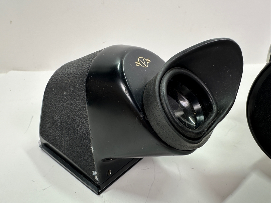 Vintage Hasselblad 500C Film Camera With Carl Zeiss Planar 1:2.8 f=80mm Lens And Carl Zeiss Synchro-Compur Sonnar 1:5.6 f=250mm Lens Plus Camera Bag And Old Film [Photo 20]