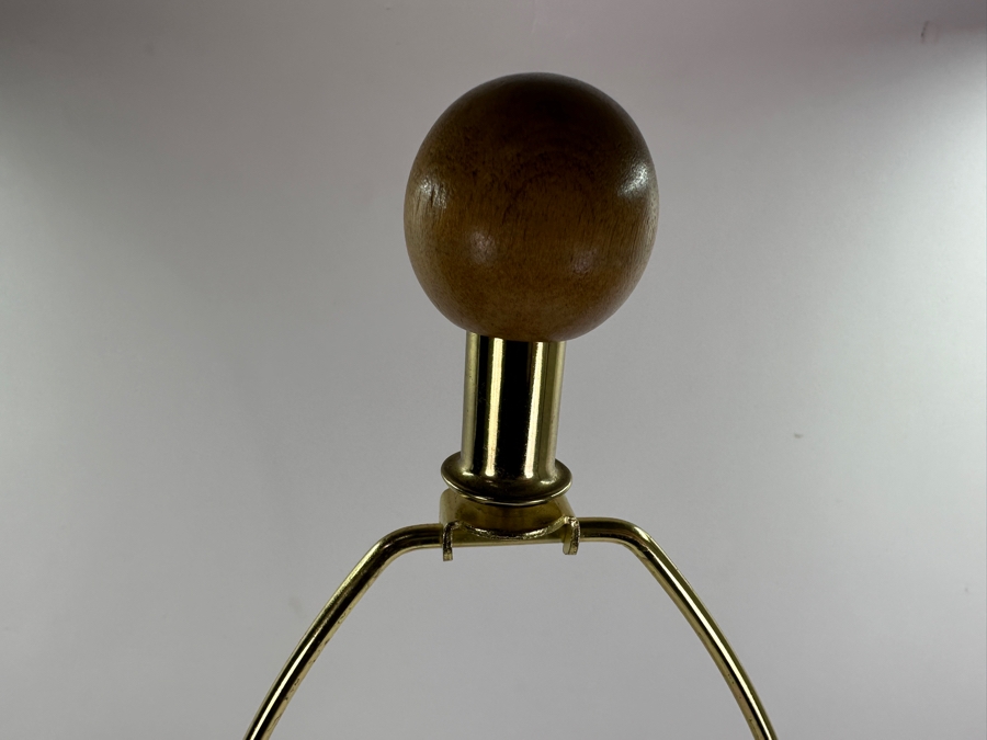 Mid Century Modern Murano Swirl Art Glass Table Lamp 40'H [Photo 3]