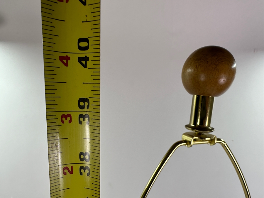 Mid Century Modern Murano Swirl Art Glass Table Lamp 40'H [Photo 4]