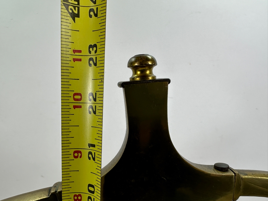 Vintage Brass Indian Hanging Light Lamp 21W X 5D X 23H [Photo 9]